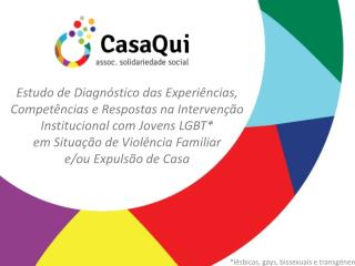 *lésbicas, gays, bissexuais e transgénero