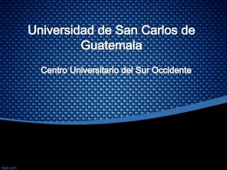 Universidad de San Carlos de Guatemala