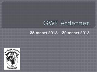 GWP Ardennen
