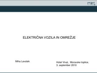 ELEKTRIČNA VOZILA IN OMREŽJE