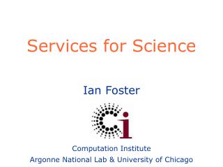 Services for Science