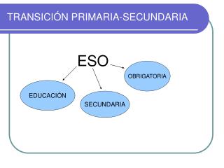 TRANSICIÓN PRIMARIA-SECUNDARIA