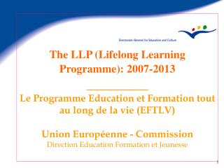 Structure du LLP 2007-2013