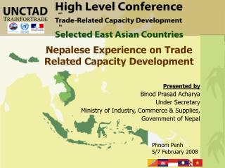 Nepalese Experience on Trade Related Capacity Development