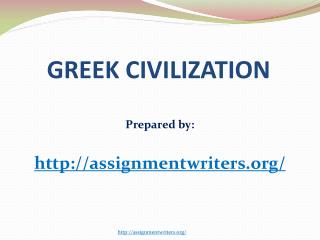 Greece Civilization