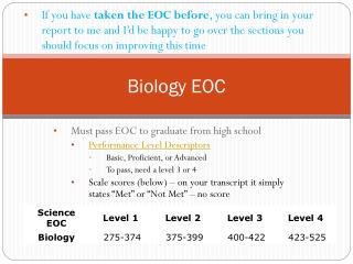 Biology EOC