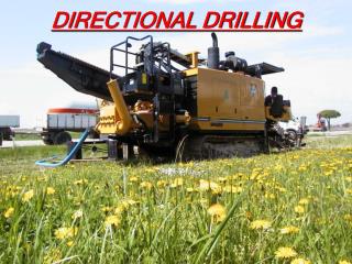DIRECTIONAL DRILLING