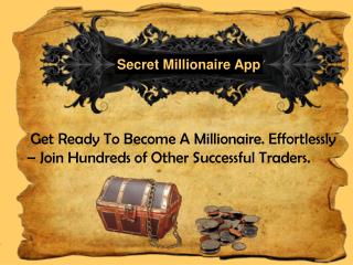 Secret Millionaire App Software