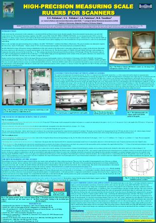 HIGH-PRECISION MEASURING SCALE RULERS FOR SCANNERS