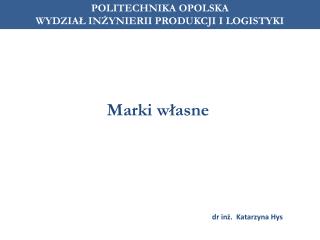 Marki własne