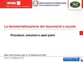 La dematerializzazione dei documenti a scuola