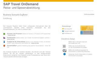 SAP Travel OnDemand Reise- und Spesenabwicklung