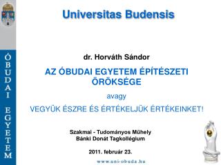 Universitas Budensis