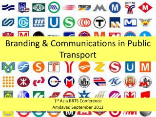 Branding &amp; Communications in Public Transport