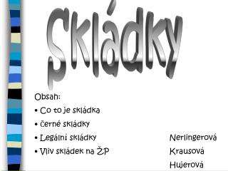 Skládky