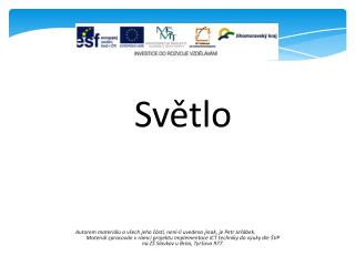 Světlo