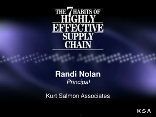 Randi Nolan Principal Kurt Salmon Associates