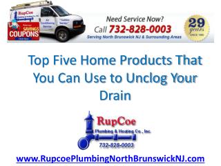 Use These Natural Drain Uncloggers for Your Home