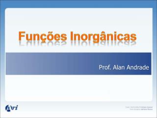 Prof. Alan Andrade