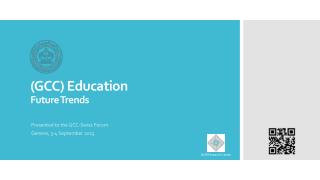 ( GCC ) Education Future Trends