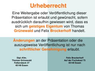 Urheberrecht