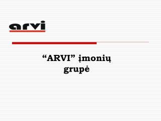 “ARVI” įmonių grupė