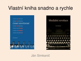 Vlastní kniha snadno a rychle