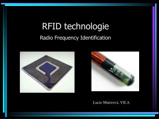 RFID technologie Radio Frequency Identification