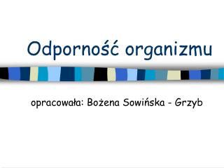 Odporność organizmu