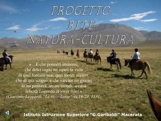 Progetto Rete Natura-Cultura