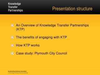 Presentation structure