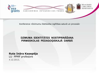 Konference «Dzimumu līdztiesība izglītības saturā un procesā»