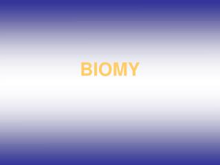 BIOMY