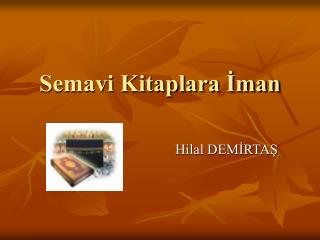 Semavi Kitaplara İman