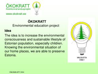 ÖKOKRATT Environmental education project