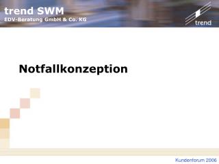 Notfallkonzeption