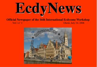 EcdyNews