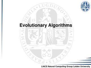 Evolutionary Algorithms