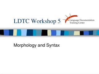 LDTC Workshop 5