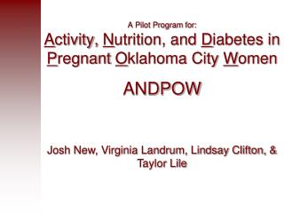 Josh New, Virginia Landrum, Lindsay Clifton, &amp; Taylor Lile