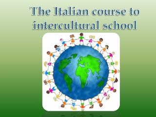 The Italian course to intercultural school