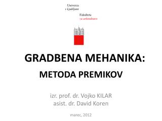 METODA PREMIKOV