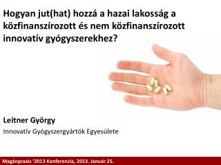 Leitner György Innovatív Gyógyszergyártók Egyesülete