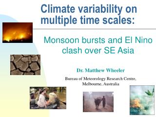 Climate variability on multiple time scales:
