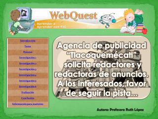 Agencia de publicidad “Tlacoquemécatl” solicita redactores y redactoras de anuncios.
