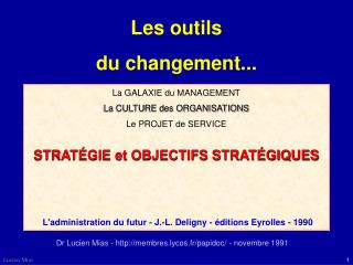 Les outils du changement...