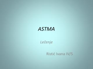 ASTMA