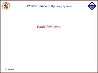 Fault Tolerance