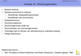 Hoofstuk 16 – Sinchroongenerators