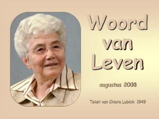 Woord van Leven